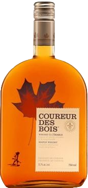 Whisky au sirop d'erable Coureur des bois 31.7° 75cl